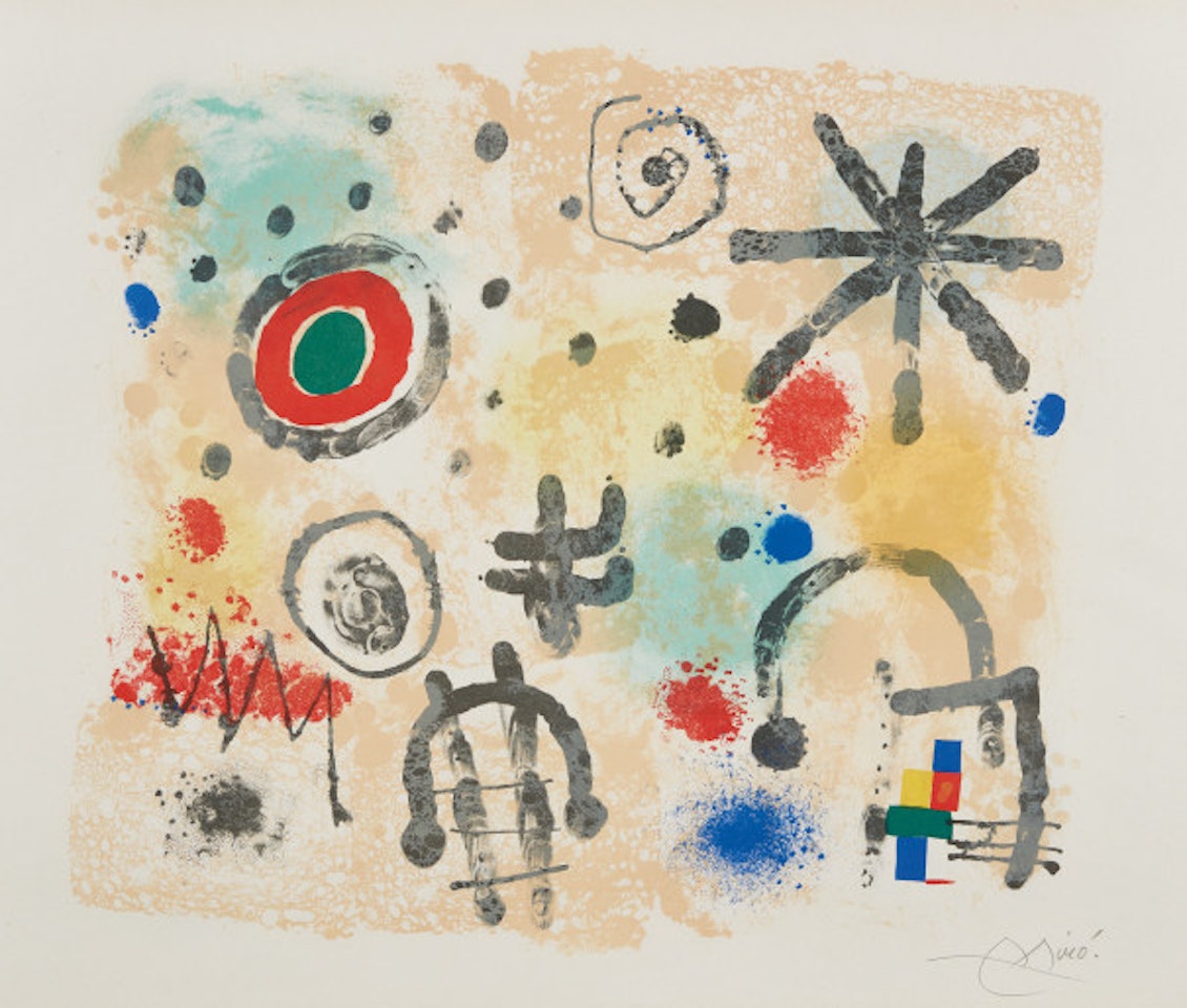 Signes et météores (Signs and Meteors) by Joan Miró