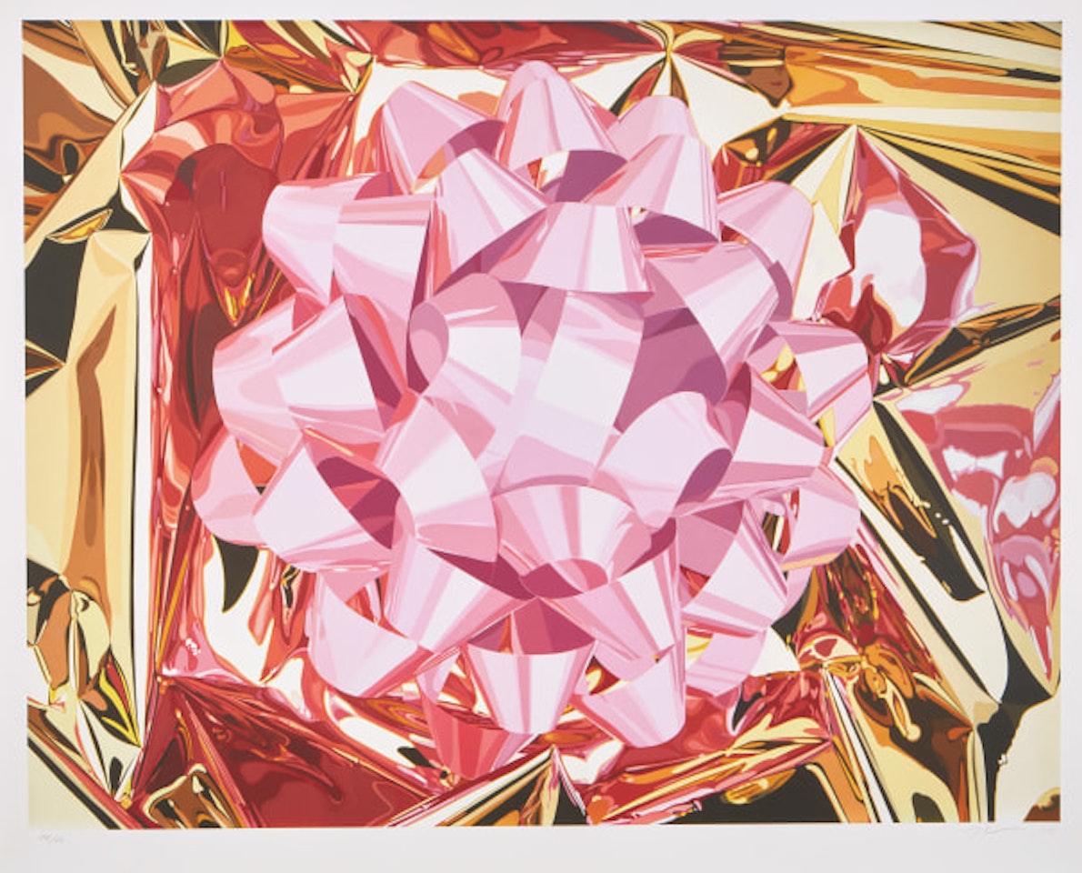 Pink Bow, from the Celebration Series by Jeff Koons