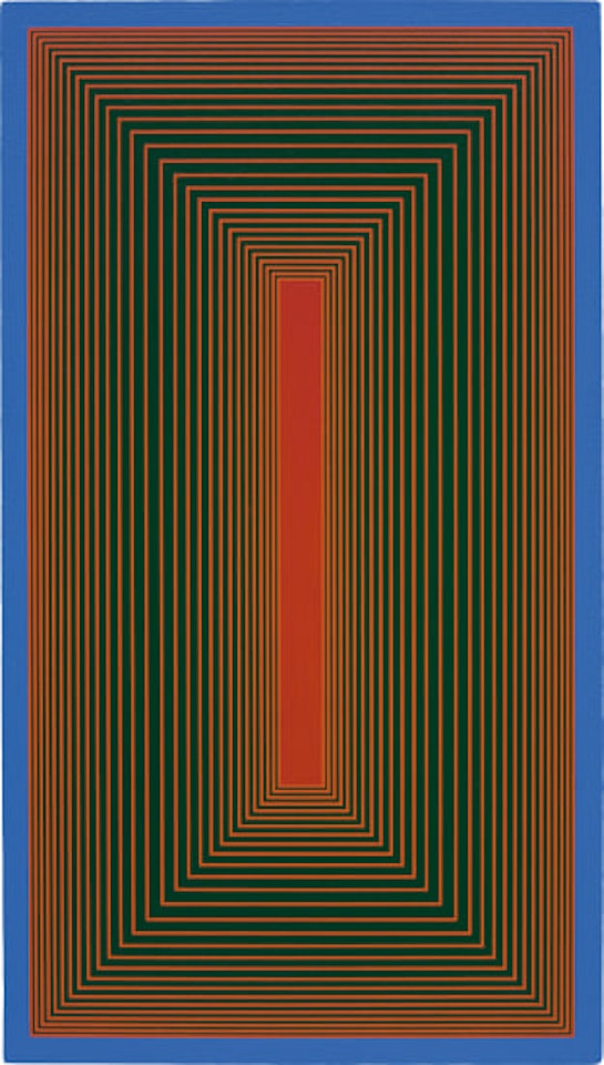 Temple of Fire Red by Richard Anuszkiewicz