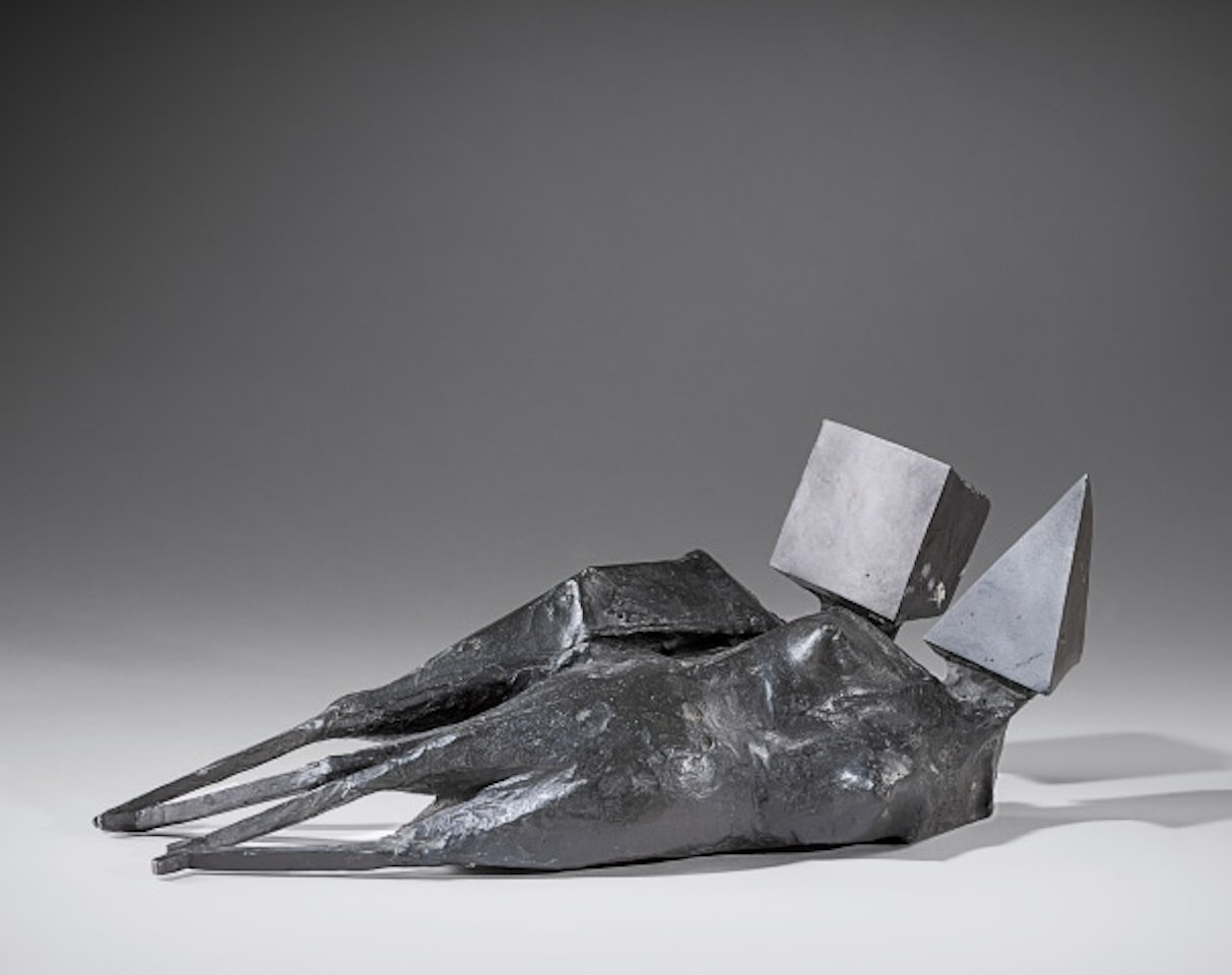 Two Reclining Figures by Lynn Chadwick