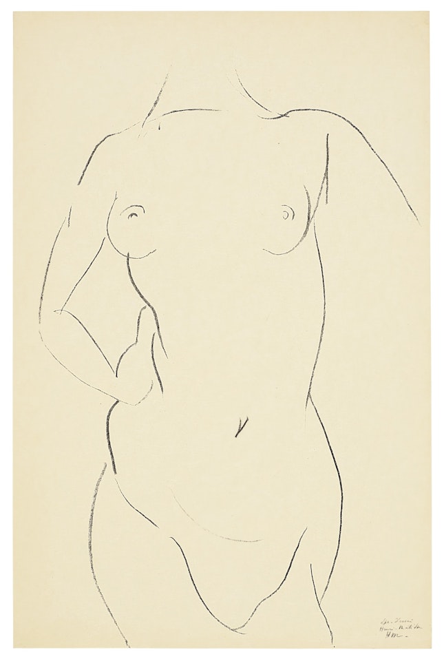 Torse de face by Henri Matisse