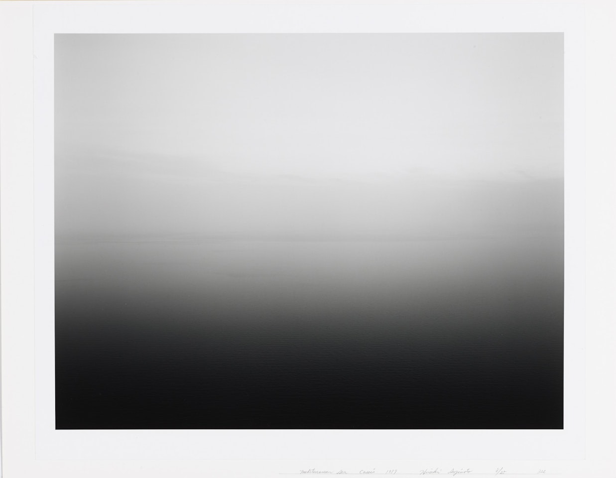 MEDITERRANEAN SEA, CASSIS by Hiroshi Sugimoto