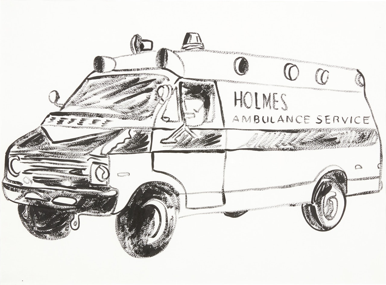 HOLMES AMBULANCE SERVICE by Andy Warhol