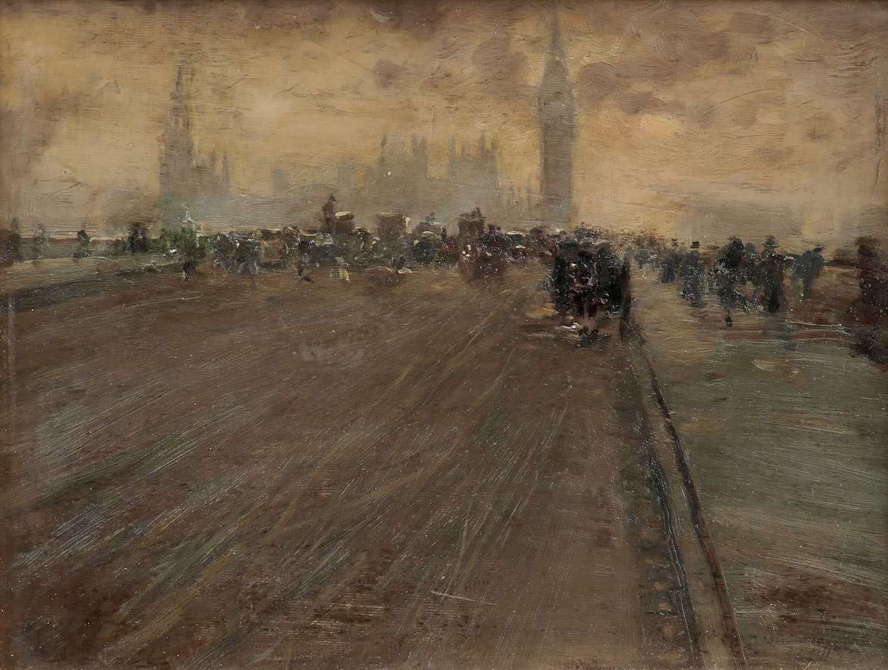 Westminster Bridge by Giuseppe de Nittis