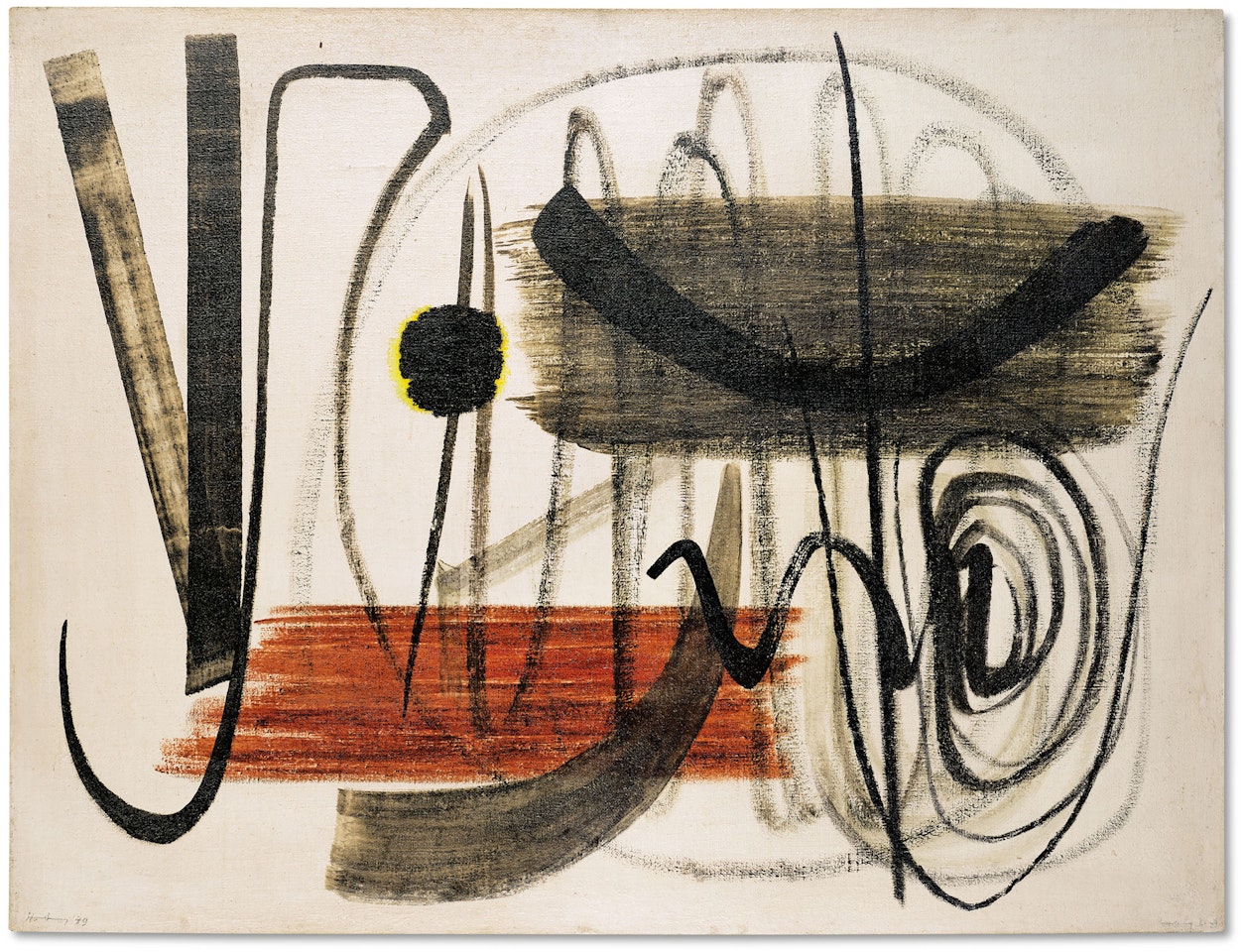 T1949-23 by Hans Hartung