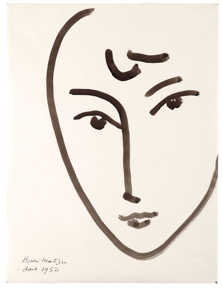 Visage by Henri Matisse