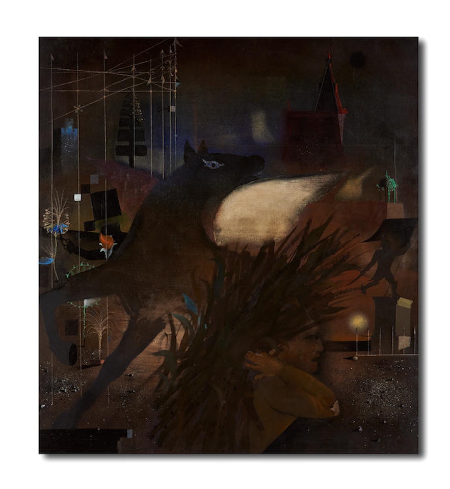 El Monument by Antoni Tapies