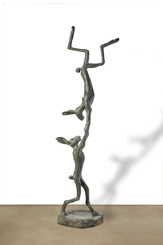 Acrobats by Barry Flanagan