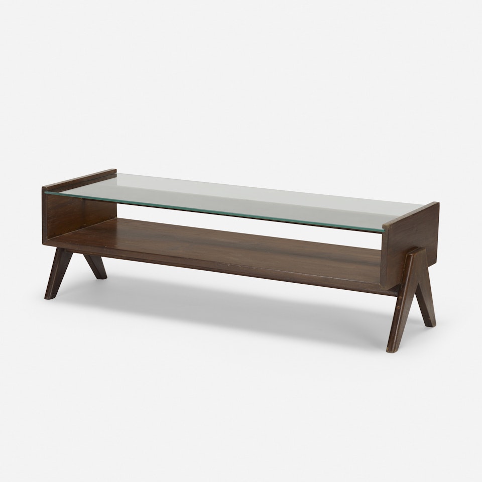coffee table from Chandigarh by Pierre Jeanneret