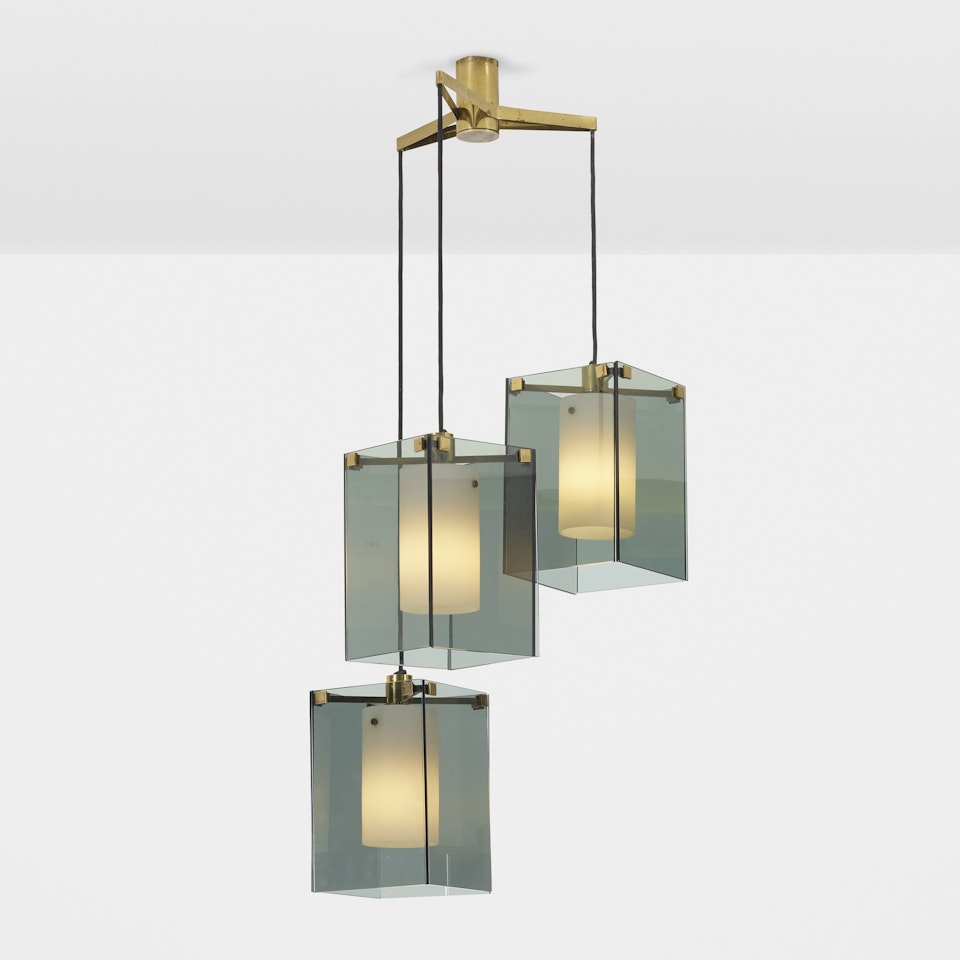 chandelier, model 2210 by Max Ingrand