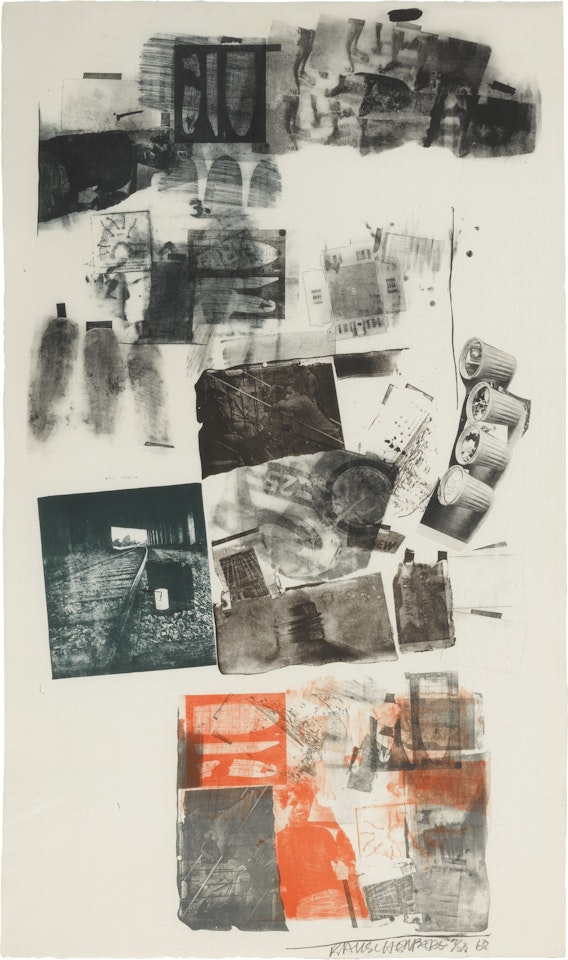 WATER STOP (FOSTER 50) by Robert Rauschenberg