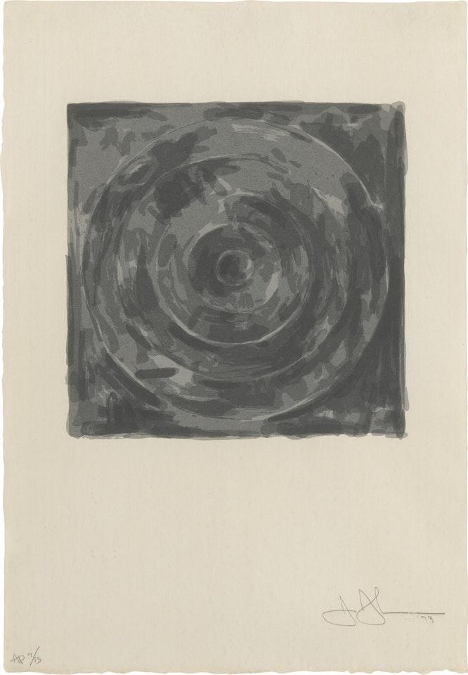 TARGET (ULAE 126) by Jasper Johns