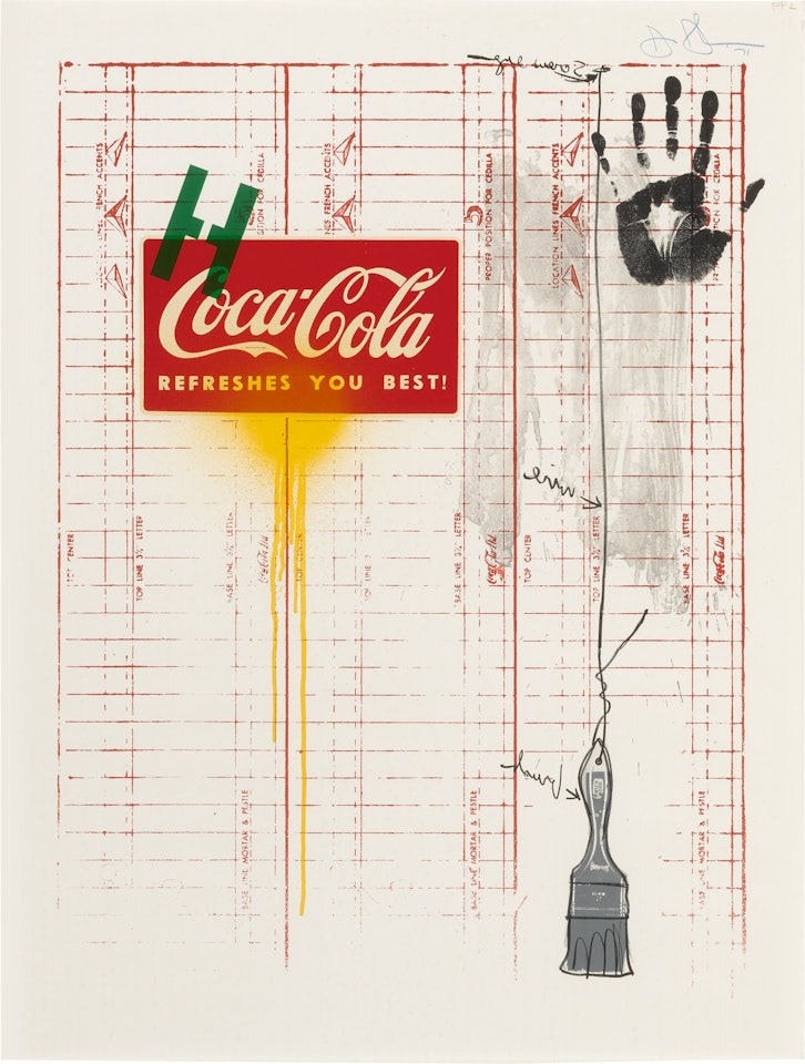 UNTITLED (ULAE 99) by Jasper Johns