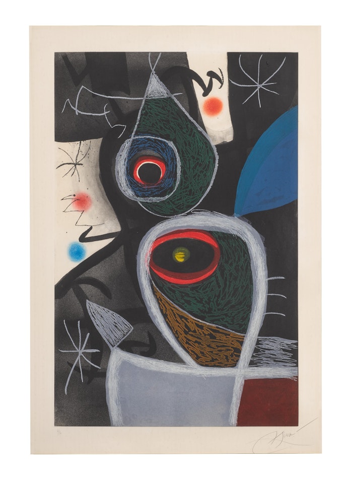 LE SOMNAMBULE (DUPIN 656) by Joan Miró