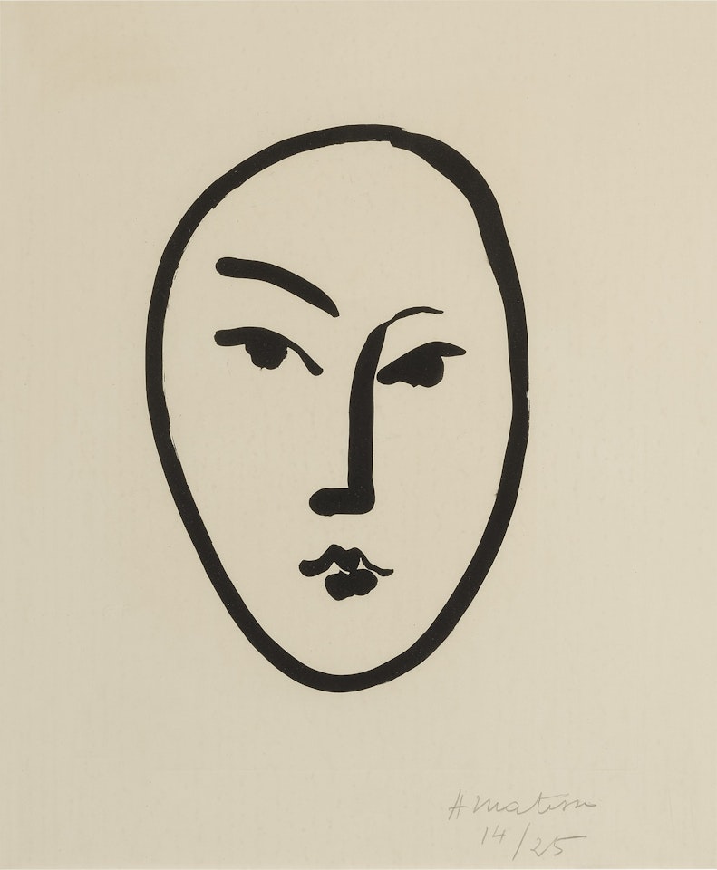 GRAND MASQUE (DUTHUIT 800) by Henri Matisse