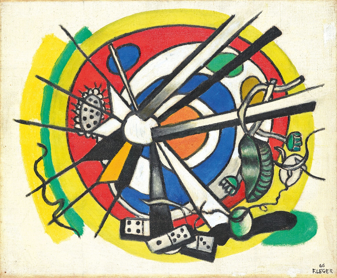 Le Disque polychrome by Fernand Leger