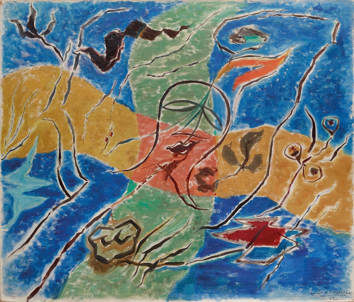 Le Dormeur by André Masson