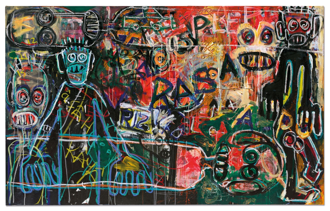Untitled by Aboudia Abdoulaye Diarrassouba
