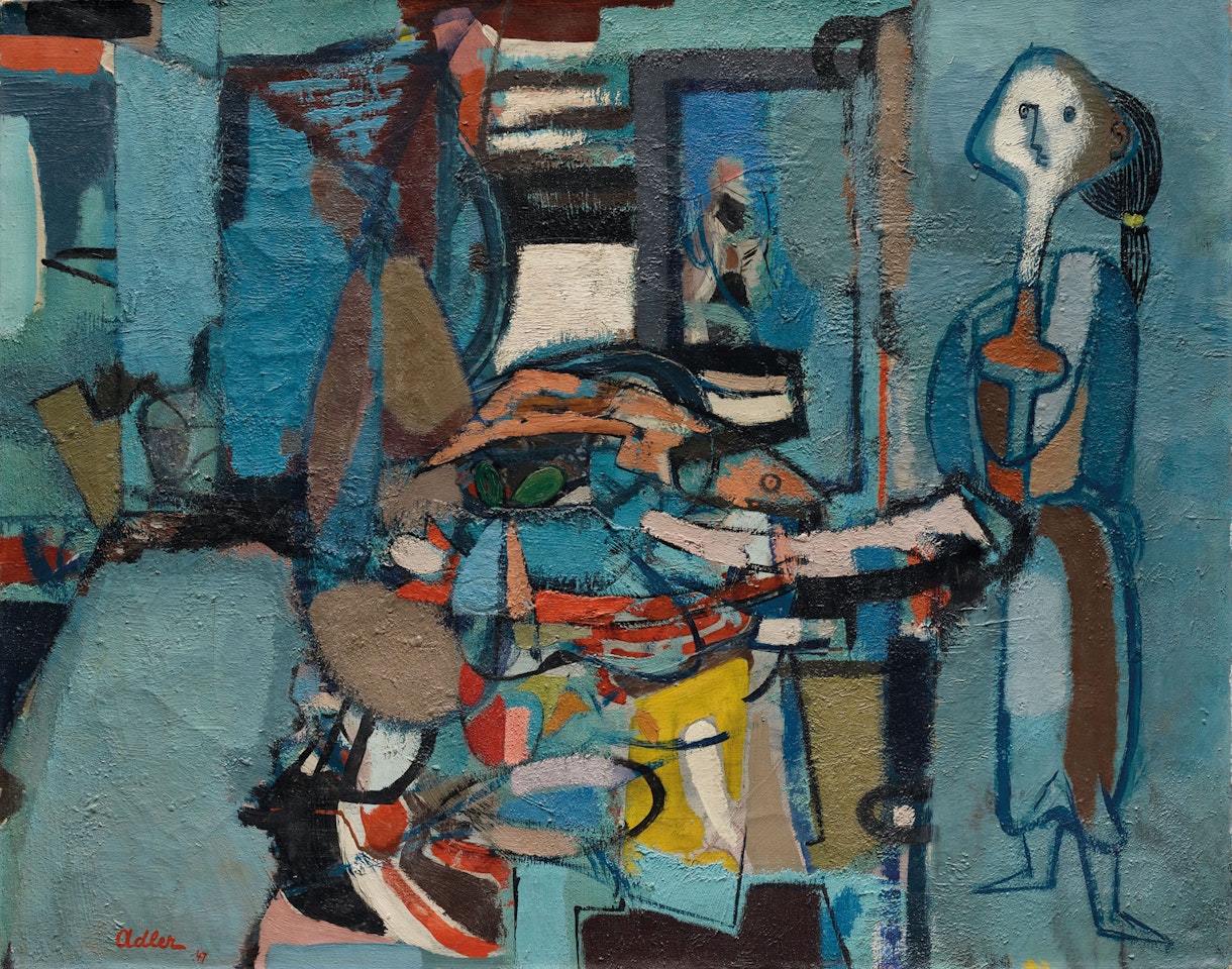 La Poissonnière by Jankel Adler
