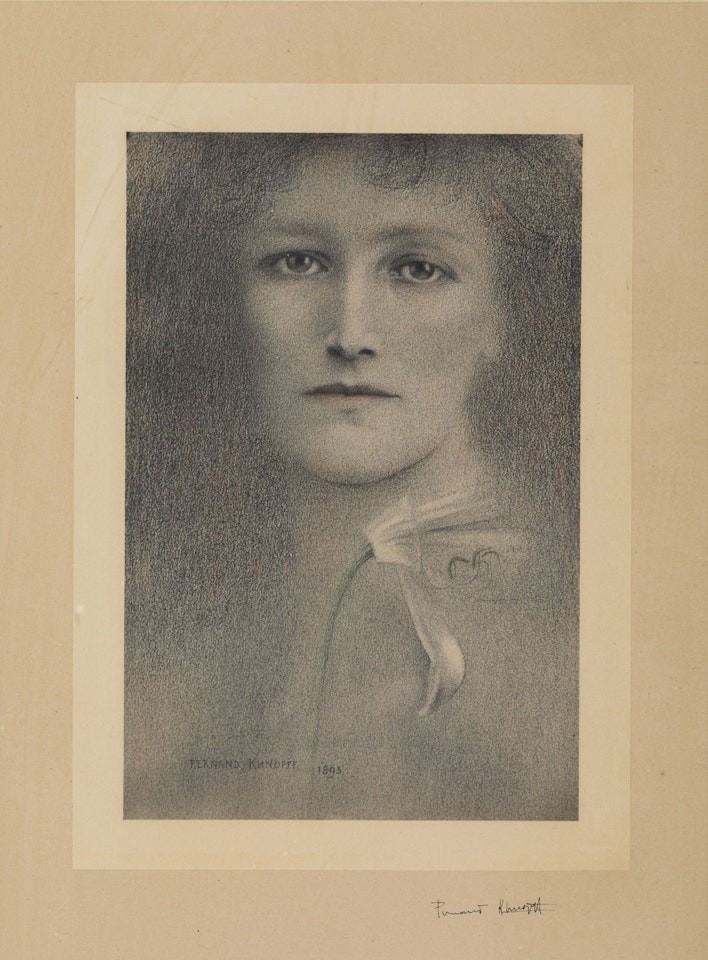 La Défiance (Lilie) by Fernand Khnopff