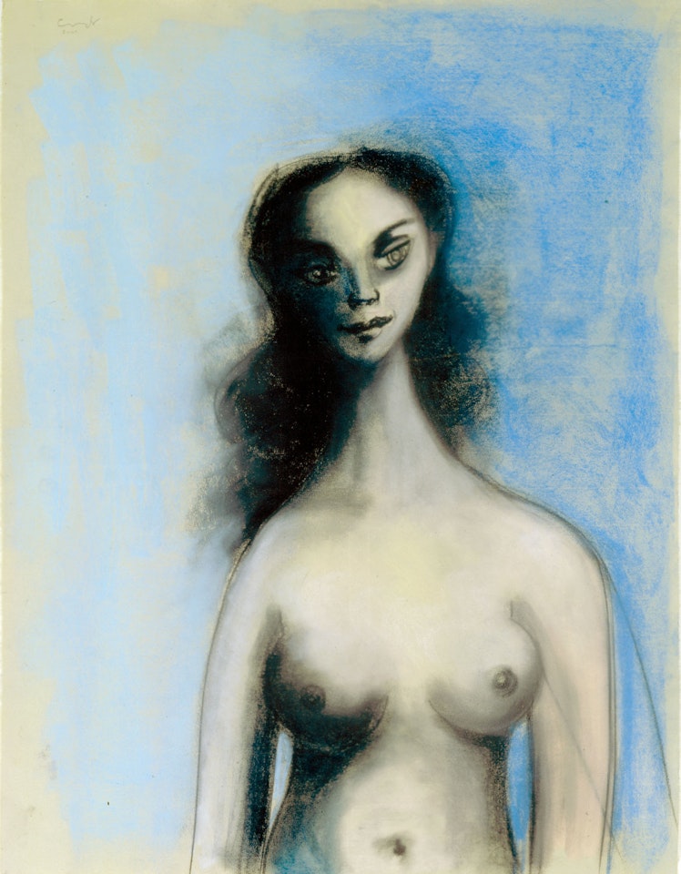 Blue Nude by George Condo