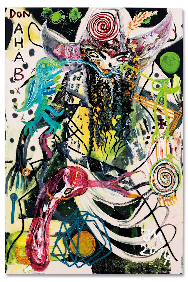 DOC FATTY "FETTOMÄX" HARPUNEIERTS A BISSERLTSNS' TOO HOT… (IM HOTTIE) by Jonathan Meese