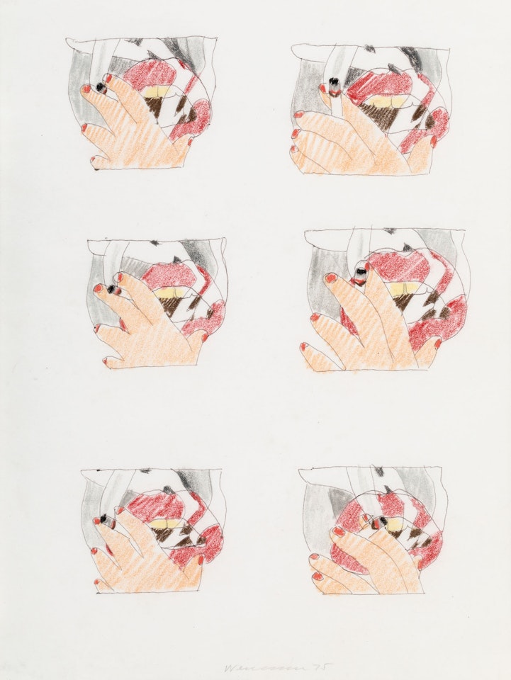 Study for Smoker by Tom Wesselmann