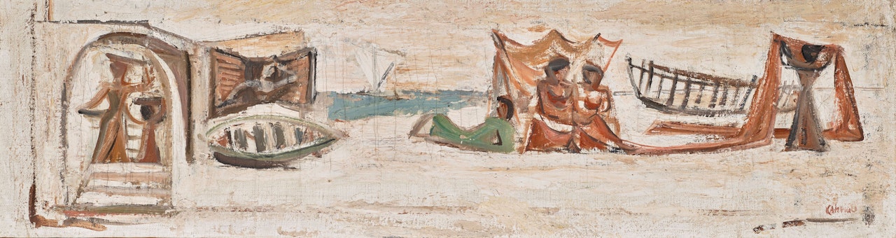 Il mare by Massimo Campigli