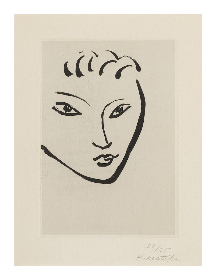 TÊTE DE JEUNE GARÇON. MASQUE (D. 773) by Henri Matisse