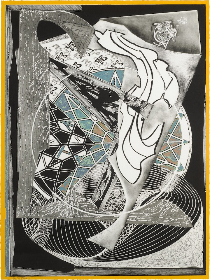 JONAH HISTORICALLY REGARDED (AXSOM 204) by Frank Stella