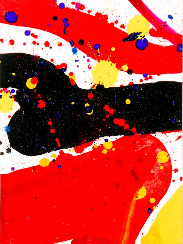 Untitled (No. 55) by Sam Francis