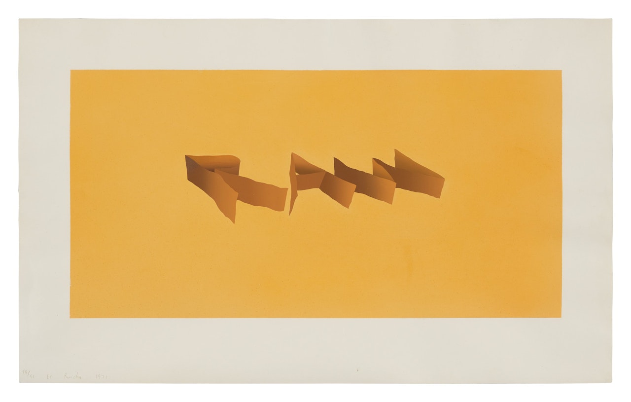 RAW (E. 55) by Ed Ruscha