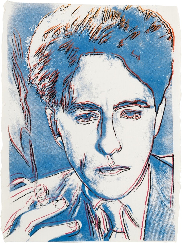 JEAN COCTEAU (SEE F. & S. IIIB.15) by Andy Warhol