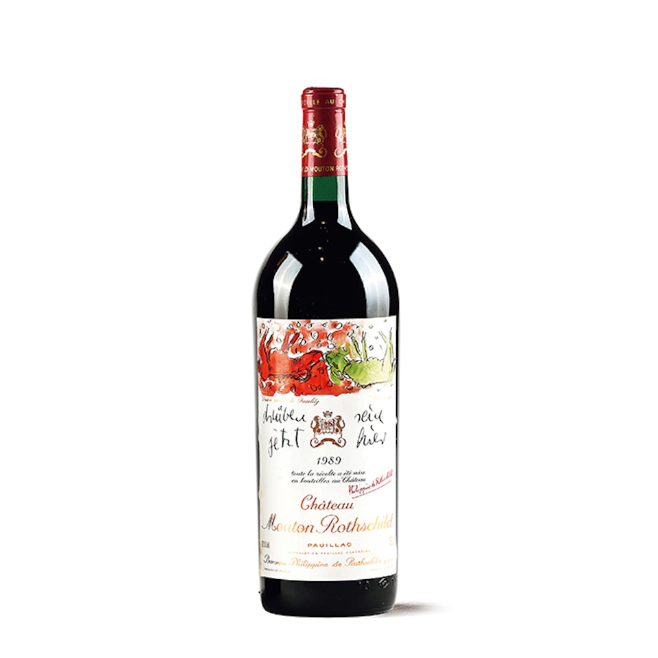 Château Mouton Rothschild 1989 by Anonymous
