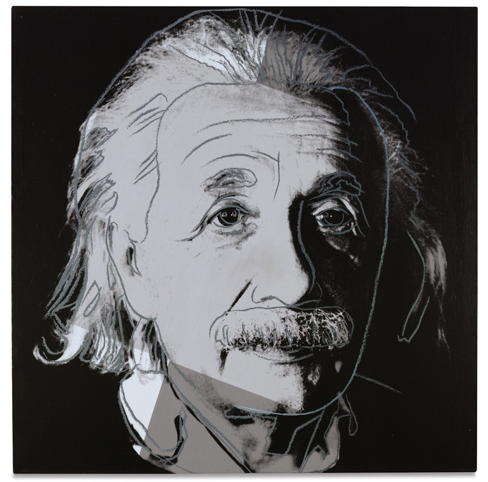 ALBERT EINSTEIN (FROM TEN PORTRAITS OF JEWS OF THE 20TH CENTURY) by Andy Warhol