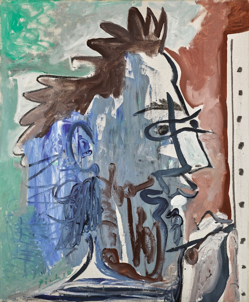 LE PEINTRE I by Pablo Picasso