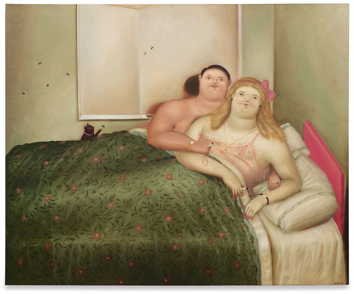 LOS AMANTES by Fernando Botero