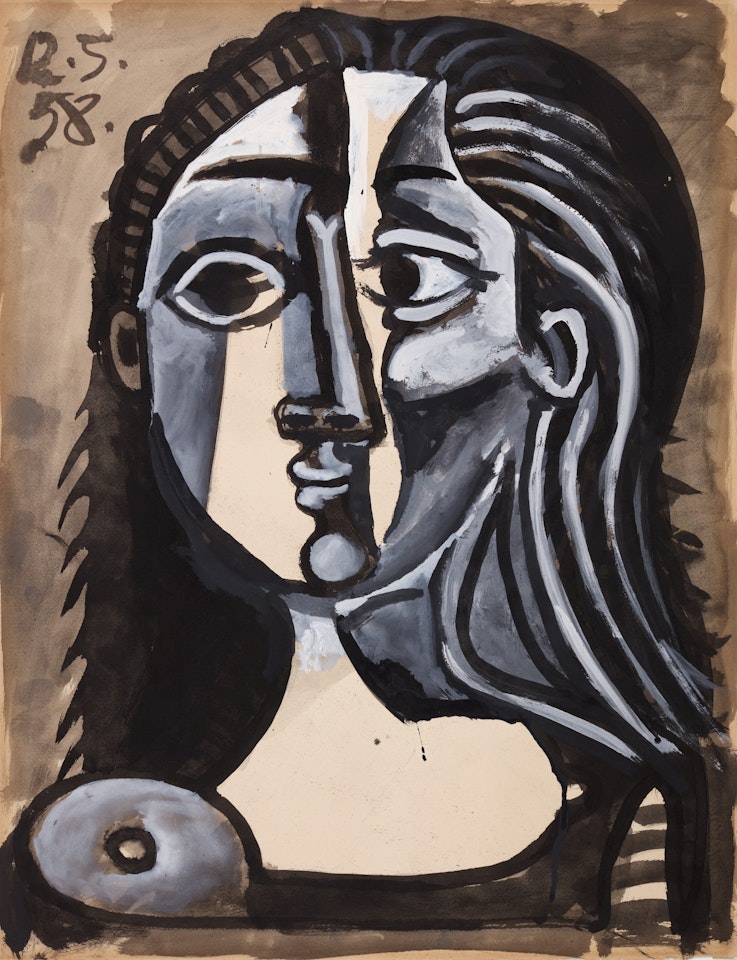 TÊTE DE FEMME by Pablo Picasso