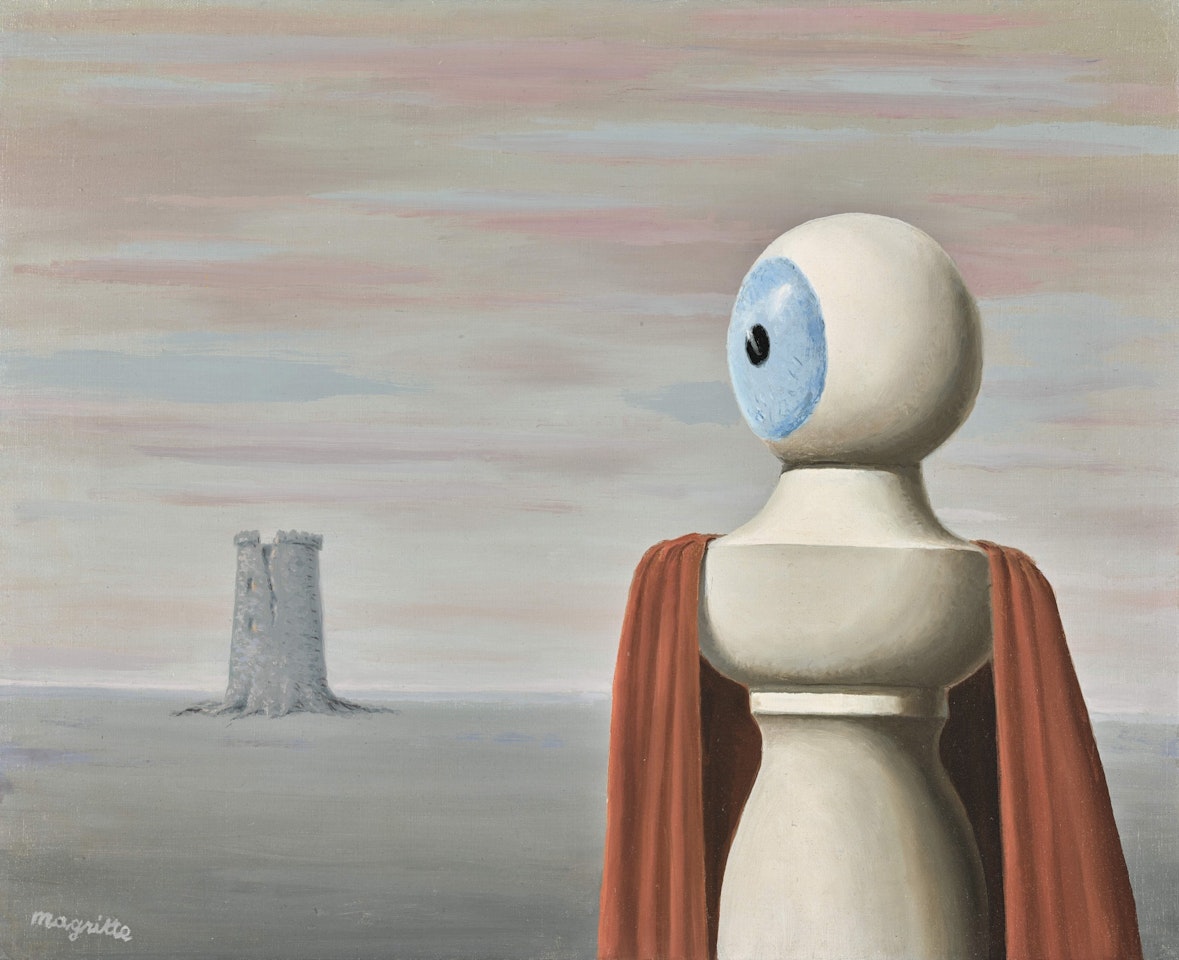 LA BELLE LURETTE  by René Magritte