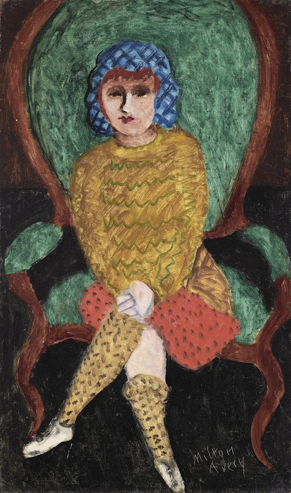 Young Girl by Milton Avery