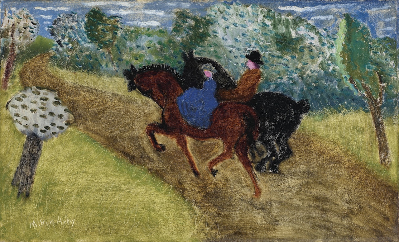 Riders by Milton Avery