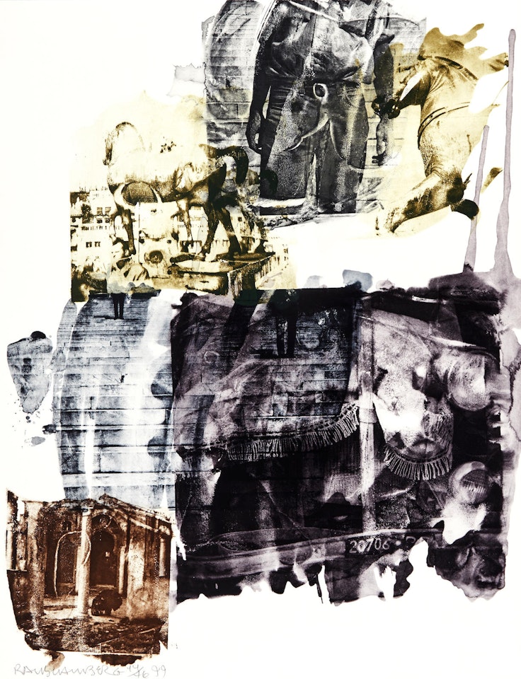 Eagle Eye,  from Ruminations series by Robert Rauschenberg