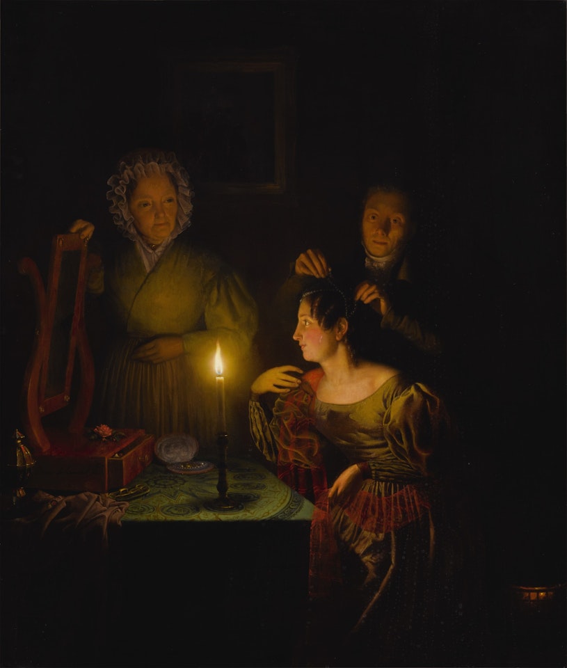 BEFORE THE BALL by Petrus van Schendel