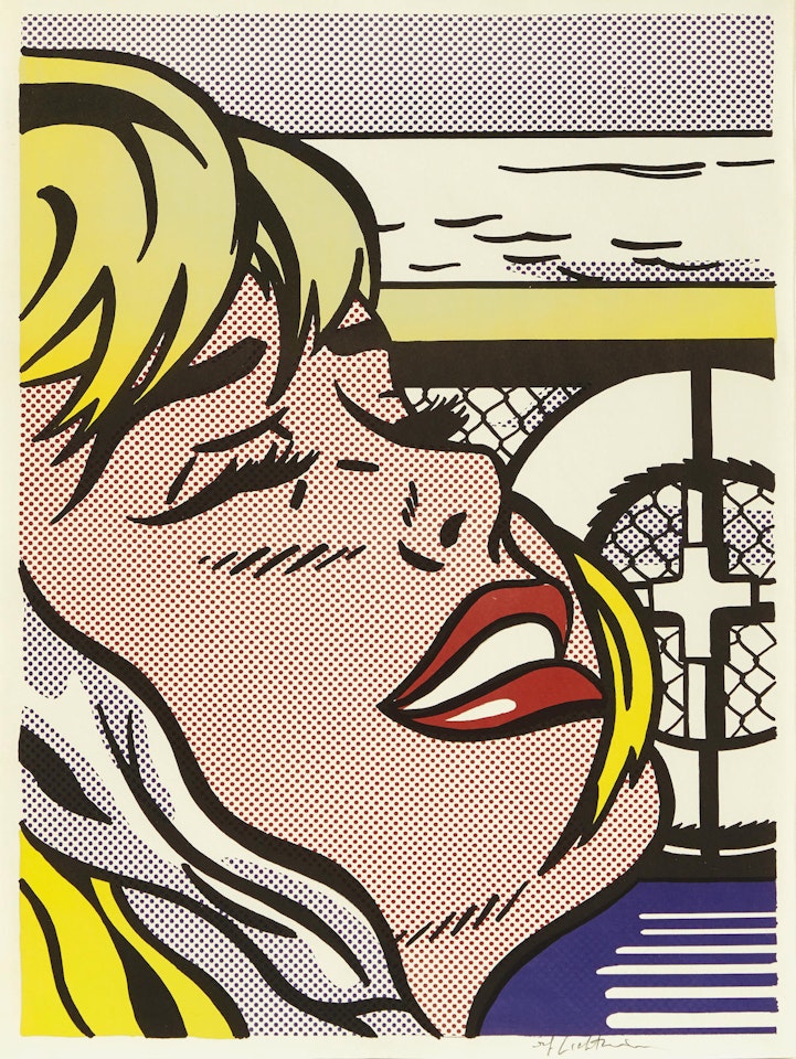 Shipboard Girl (C. II.6) by Roy Lichtenstein