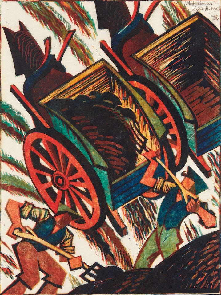 Michaelmas (C. SA33) by Sybil Andrews