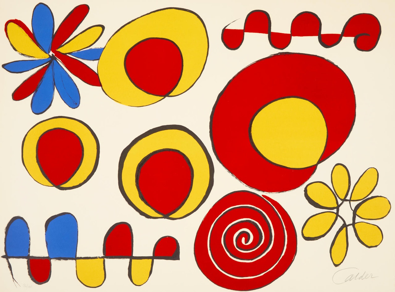 Homage to Joan Prats by Alexander Calder