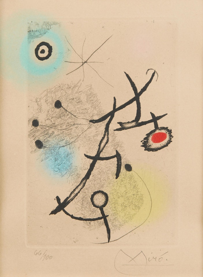 Ponts Suspendus (C. 94,  D.387) by Joan Miró