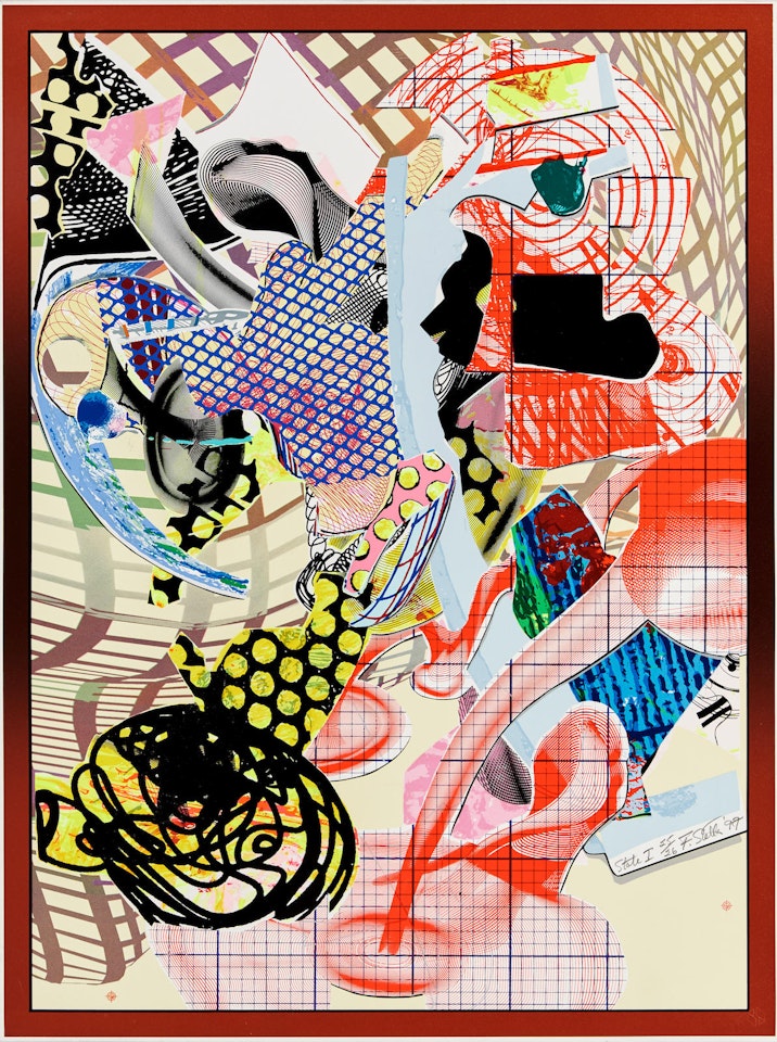 Coxuria,  State I (A. 249a) by Frank Stella