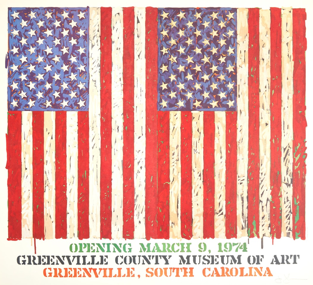 Greenville County Museum Of Art by Jasper Johns