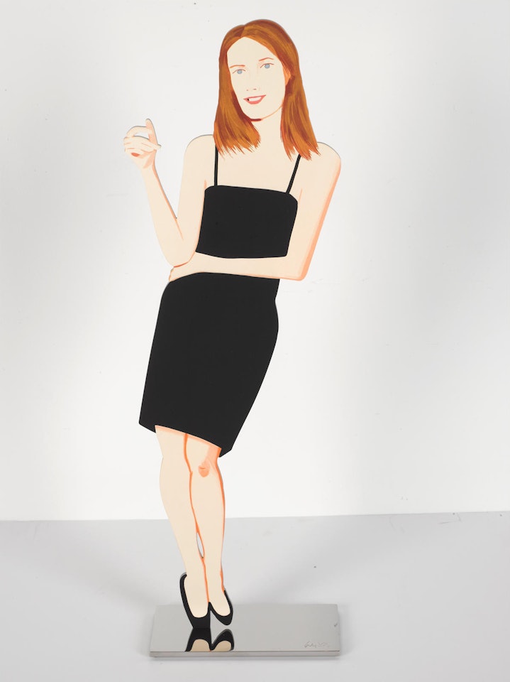 Black Dress 4 (Sharon) by Alex Katz